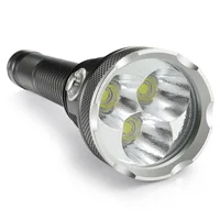 3-LED XHP70.2 Waterproof Diving Flashlight (IPX68) 5