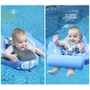 Mambobaby Baby Waist Floating Lying Swimming Ring Pool Toy Swimming Trainer Solid Non-Inflatable Newborn Baby Swim 5