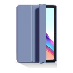 Tecno MegaPad 11 Tablet Protective Case, Triple Fold, Magnetic Bracket, Auto Sleep/Wake for Tecno MegaPad 11 (Purple)