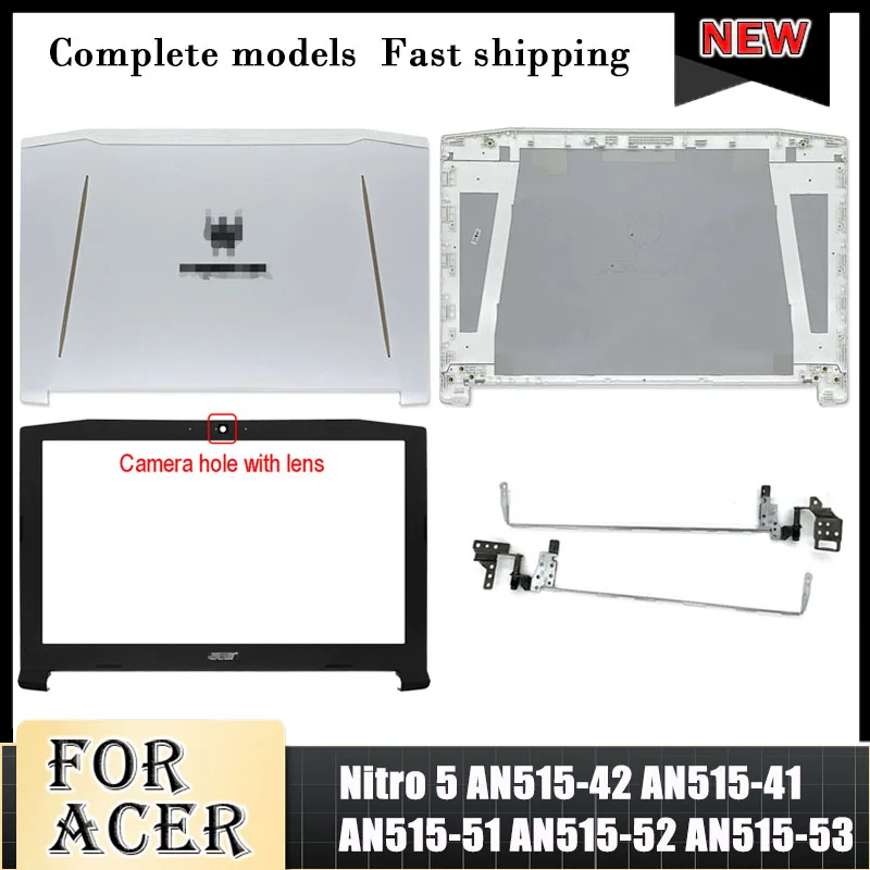 Buy Regatech For ACR Nitro 5 AN515-51 52 AN515-53 AN515-42 41 LCD Bezel Cover AP211000800 Laptop Front Bezel Hinges (ABH) Black Laptop Body Parts Replacement Online At Low Prices In India - Foto 3