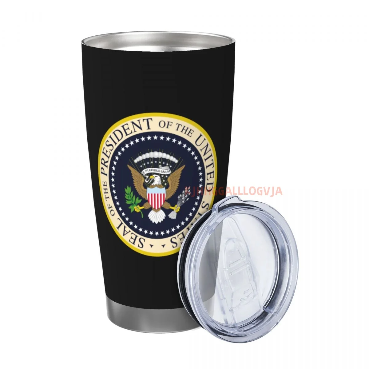 Seal Of The President Of The United States Insulated Stainless Steel Thermo Coffee Cup Mug Tumbler 20oz with Lid for Office Home