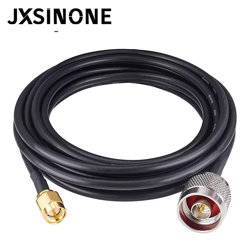 

Кабель JXSINONE RG58, штекер SMA в прямой коннектор BNC, RF перемычка, разъем «штекер-гнездо», RF коаксиальный 3,6 м/7,6 м