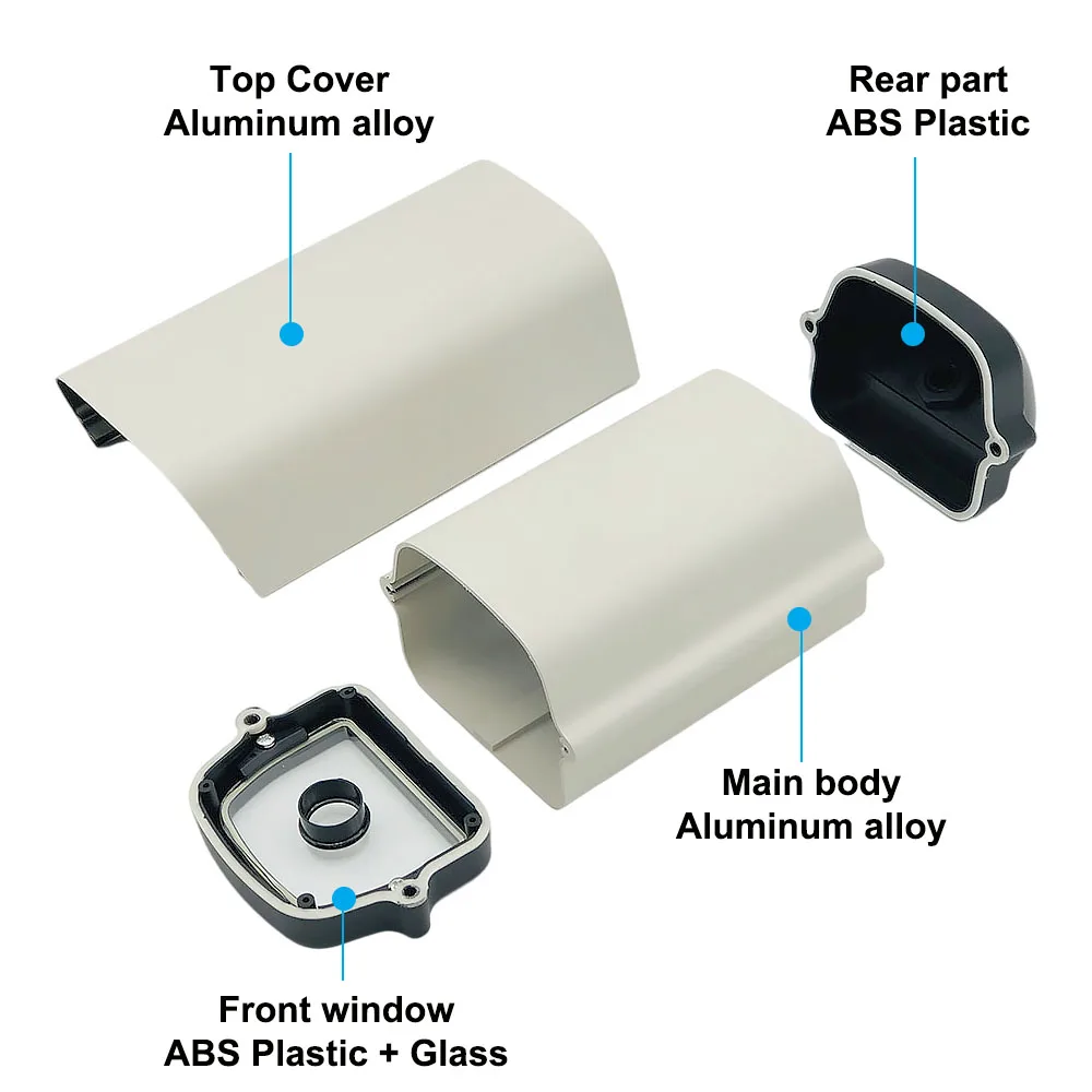 Small Mini Box CCTV Camera Housing Case Outdoor Weatherproof Video Security Surveillance Camera Guard Shield Aluminium Cover