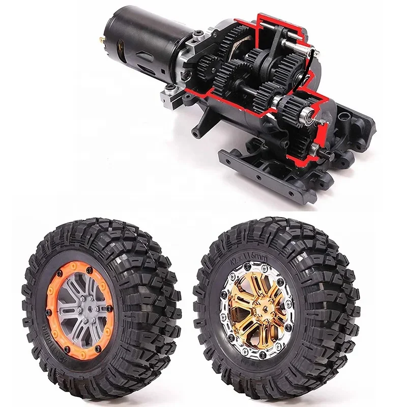 Yikong YK4082 Pro 1:8 Scale RC Monster Crawler Car 4WD 1/8th with