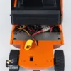 1/14 Scale RC Hydraulic Forklift Wheeled Transfer Car Model 40DA3 Metal Machine Construction Vehicles Light Sound Toys TH23692 6