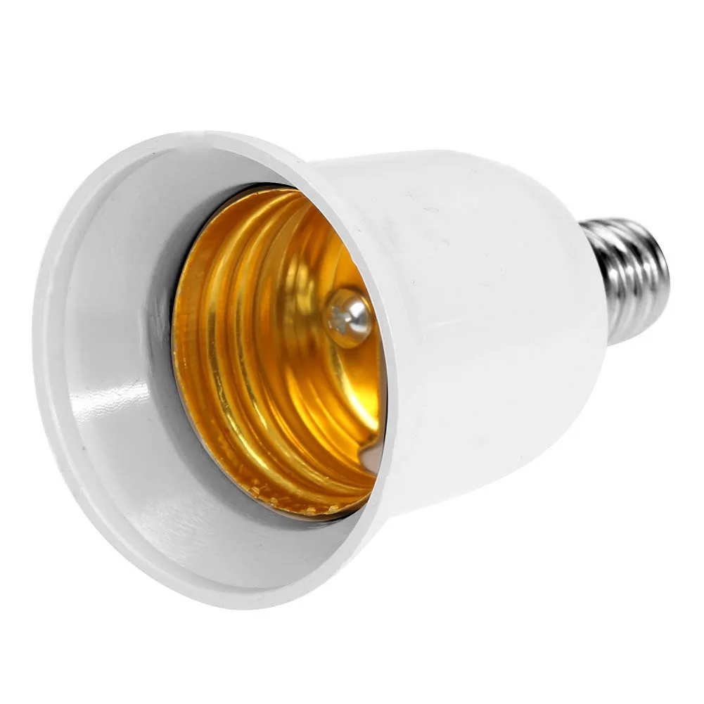 E12 to E27 Adapter Lengthen Extended Converter Lamp Base Holder Adapter Practical E12 to E27 Conversion Socket 1-10Pcs lamp holder lamp bulb holder socket converter lamp base