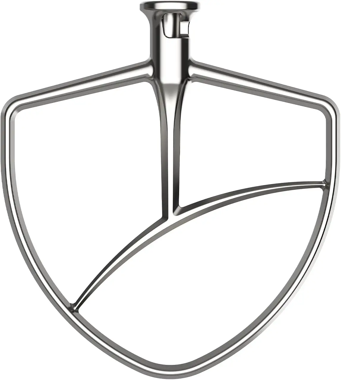 

Flat Beater for KitchenAid 5Plus-6 Qt Bowl-Lift Stand Mixer, Stainless Steel Paddlefor Kitchenaid Mixer,Dishwasher Safe