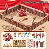 Kids Bullfighting Warrior Board Games Toy Puzzle Levels Card Board Game Family Funny Entertainment Casual Logical Party Game Toy 6