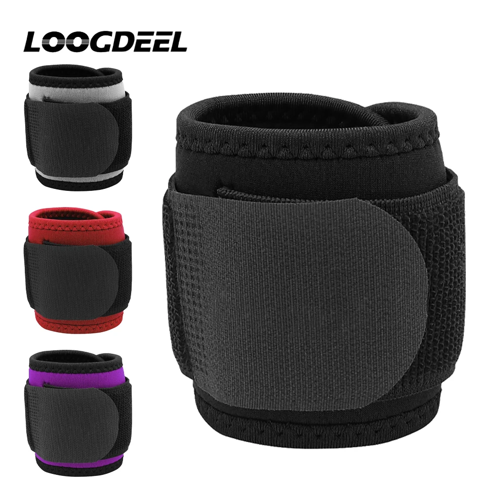 Loogdeel 1PCS 스포츠 스트랩 버팀대 조정 가능한 손목 밴드 손목 지원 ..