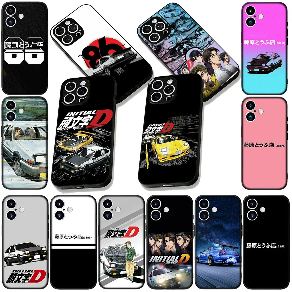 Flexible Phone Cover Case with Initial D Tofu Shop AE86 Design