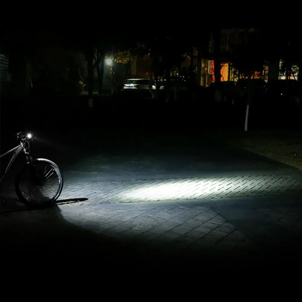 Description Picture 5 of itemCycling Flashlight Lantern MTB Bicycle Front Light With Bike Horn USB Rechargeable Bike Front Lamp Electronic Bell For Business