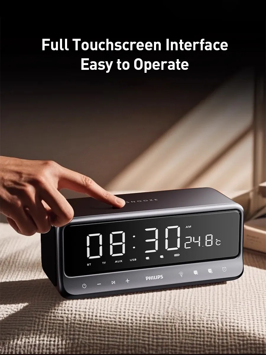 Philips TAS3609 Bluetooth-Lautsprecher mit Echtzeit-Temperaturanzeige_voghion.com