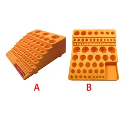 Plastic Drill Bit Storage Box Manicure Accessories Tools Packaging