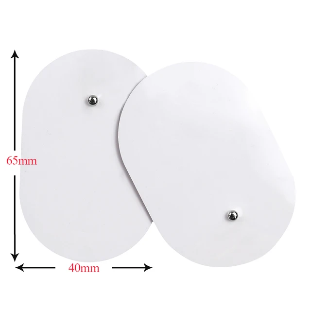 Reusable Tens Acupuncture Electrode Pads Gel Patch For Ems Nerve Muscle Stimulator Electric Physiotherapy Body Massager Stickers 2