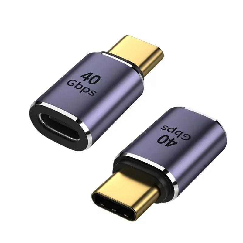 8K 60Hz 100W USB 4.0 PD Charger Connector with High-Speed OTG U-Shape Adapter