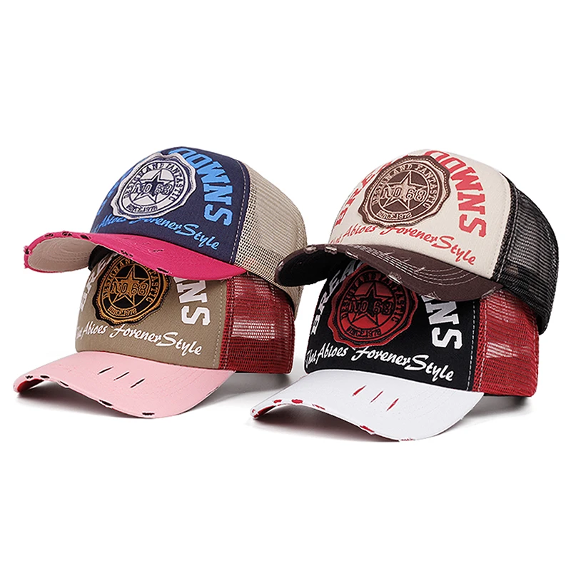 2025PersonalizedCreativeNewMeshHatPentagramNO68EmbroideredHipHopBaseballHatDailyLeisureDecorationSkateboardHat-AliExpress200000297