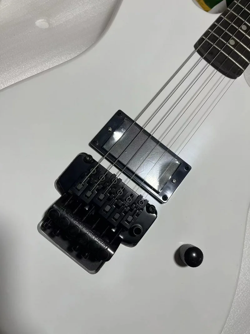 メーカー不明 LP？ パーカッション用ラグ6本 ほぼ未使用 Hot selling 6-string white electric guitar,Black hardware
