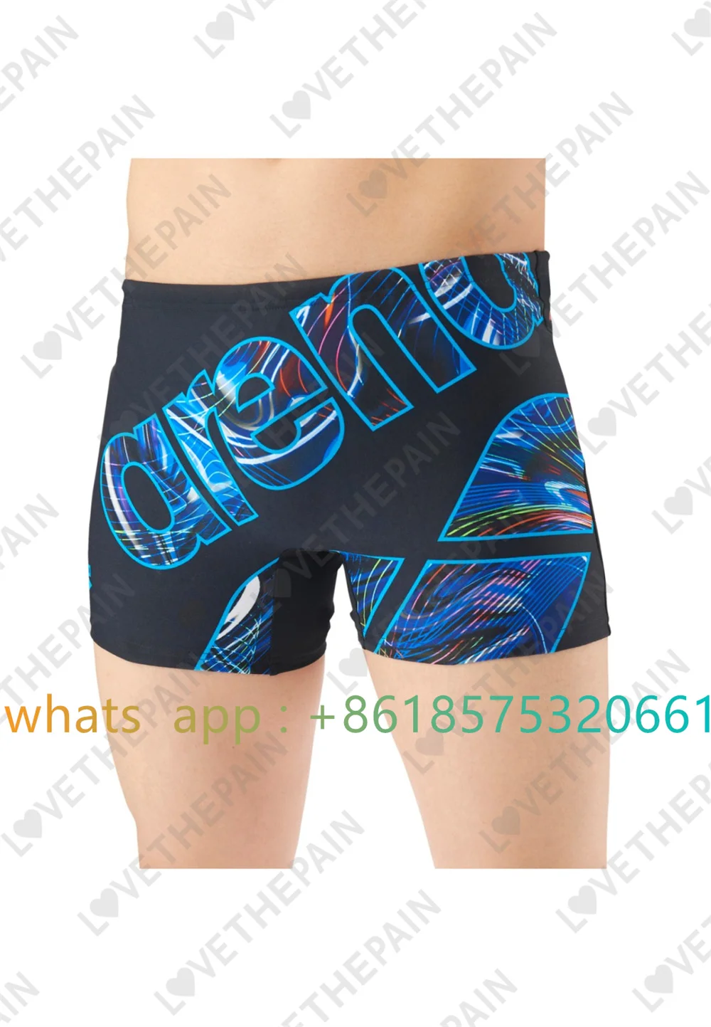 Men-s-Swimwear-Swimming-Shorts-Competition-Trunks-Professional-Summer