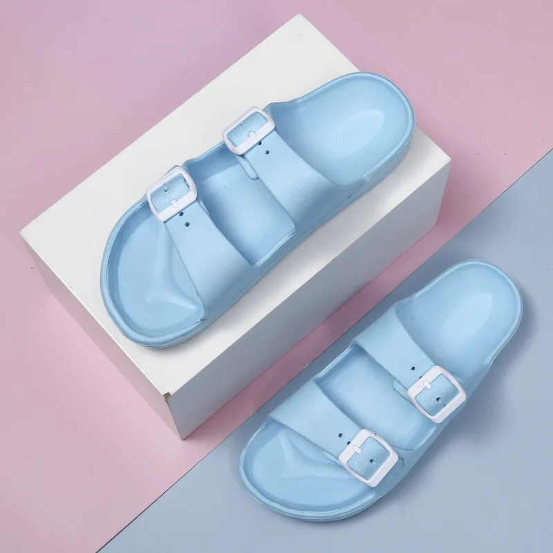 New men's women's open toe slippers Soft soled Beach Sandals Outdoor comfort Flip-flop Sandal Casual Lightweight flat slippers