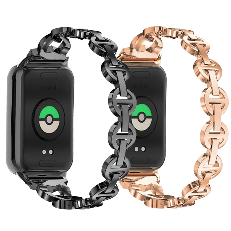 Pulseira de Metal para mi Band Pro Pulseira Diamante para Xiaomi mi Band Pro Pulseira Pulseira Aço Inoxidável