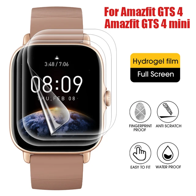 For Amazfit GTS 4 Mini Protective Film TPU Hydrogel Film Screen