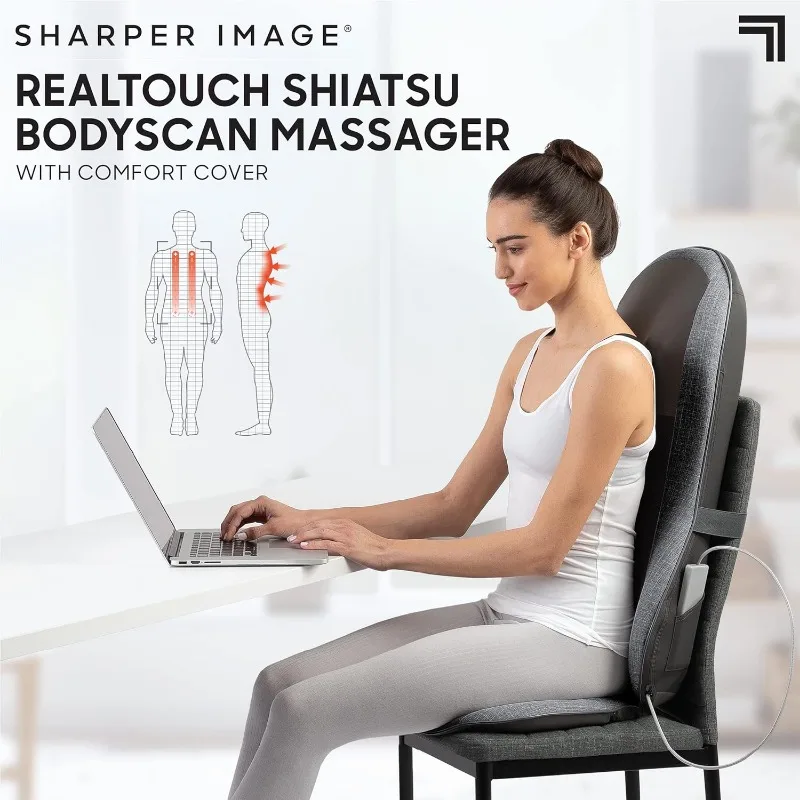 Sharper Image Realtouch Shiatsu Wireless Neck and Back with