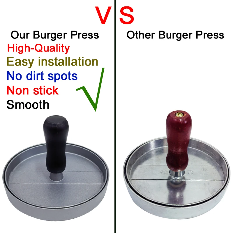 Aluminum Alloy Hamburger Press Sandwich Maker