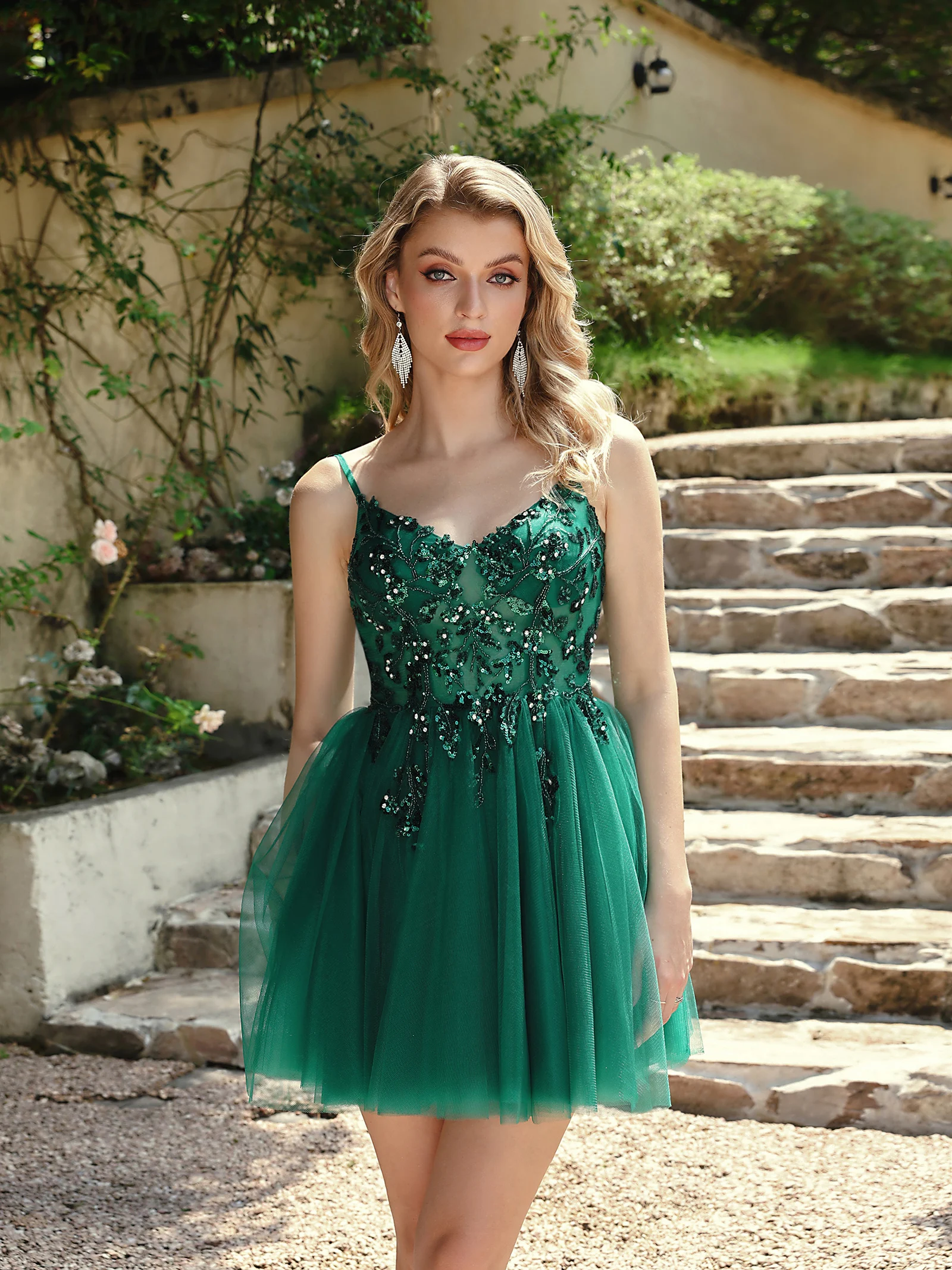 green emerald velvet dress Just That Simple Green Babydoll Dress  Shop the Mint