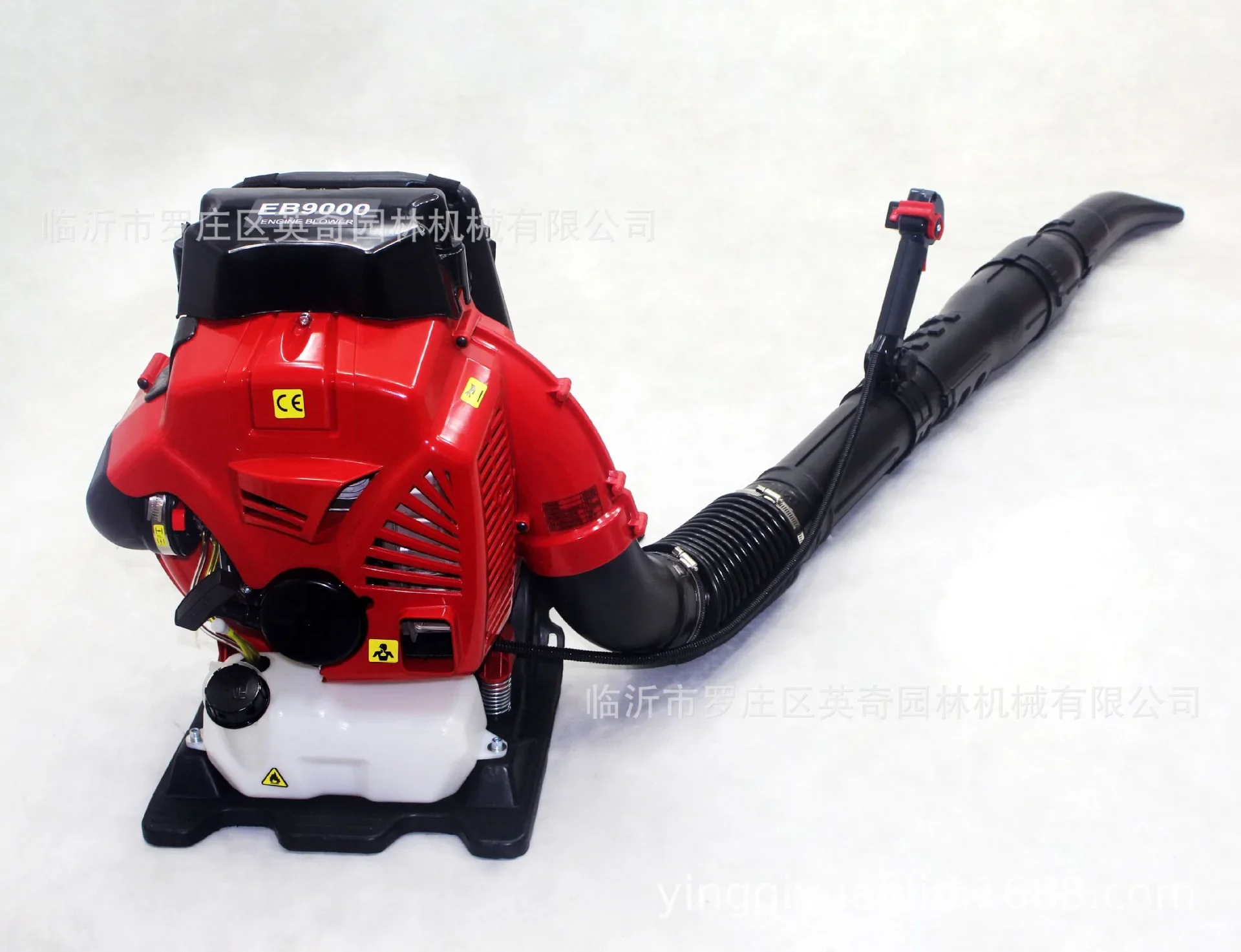 Gasoline Leaf Air Blower EB9000 Knapsack 79.2cc High Power 2.7Kw Two-Stroke Snow Blower Wireless Flat Air Duct Duster 4