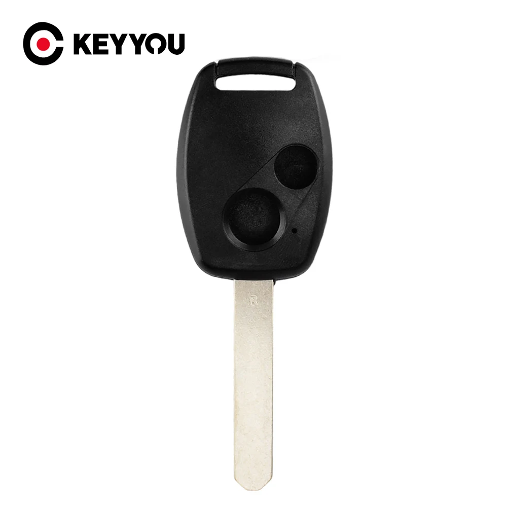 Keyyou 2 Buttons Remote Key Shell Fit For Honda Accord Civic Crv Pilot