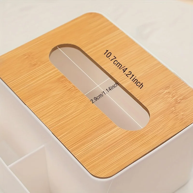 1 Multi-Functional Tissue Storage Box Remote Control Stand Bedside Tissue Holder 5
