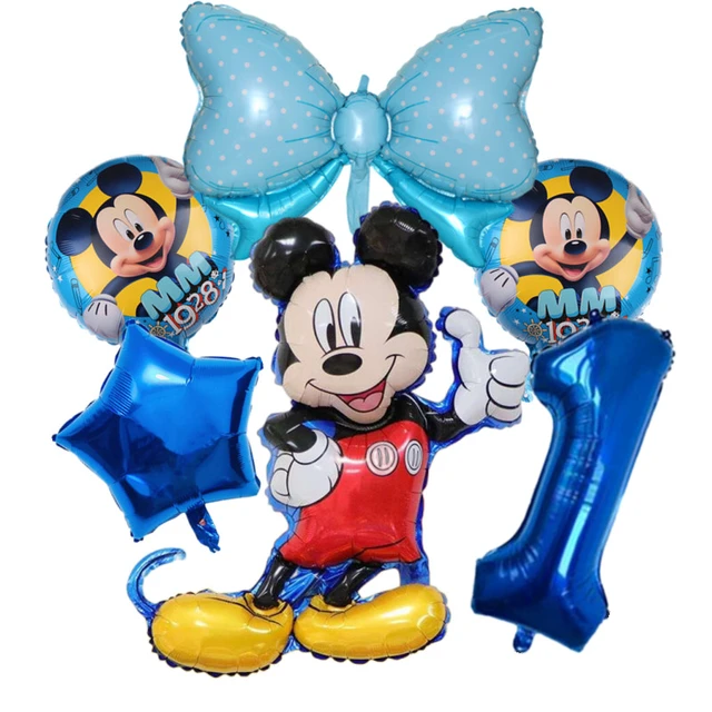 Mickey Mouse Birthday Party Decorations Kids Boy - 1set Disney Mickey  Birthday - Aliexpress