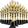 1-24PCS Model Oscar Statue Outdoor Toy Mini Trophy Children's Award Gift Reusable Baking Decoration Accessories Prop Toy Gift 2