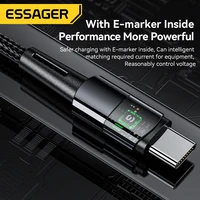 Essager 240W Super Fast Charge Type-C 67W Cable Quick Charge USB Cable 6A For Xiaomi 12Pro Redmi K50 Note 11Pro Black Shark 5Pro - Image 6
