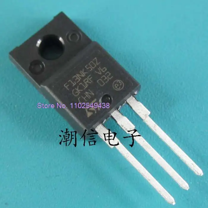 

5PCS/LOT F13NK50Z STF13NK50Z 11A500V