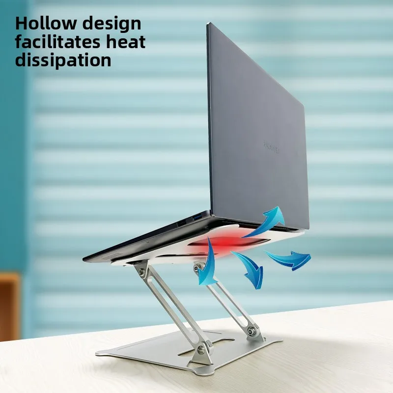 Adjustable Portable Aluminum Laptop and Tablet Stand