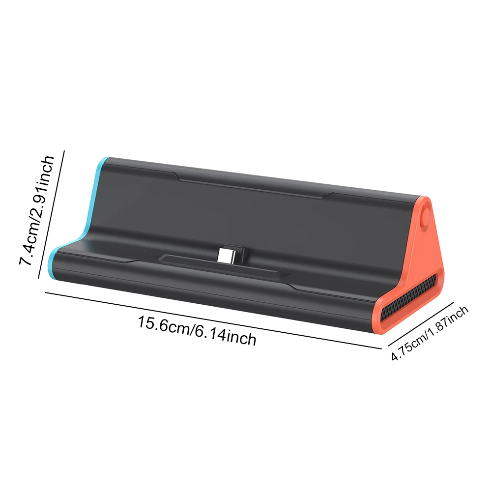 For NS2 HDMI-compatible Docking Station USB3.0 Game Console Charging Stand Fast Charging Console Adapter Base Gift for Friends