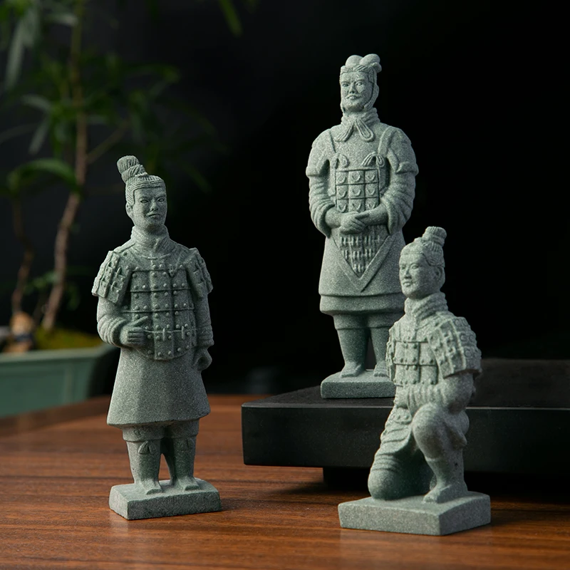 Paesaggio Xi'An Culturale Cina Souvenir Turistici Guerrieri Di Terracotta Cinesi Cavalli Ancar General Terracotta Stone Home Decor
