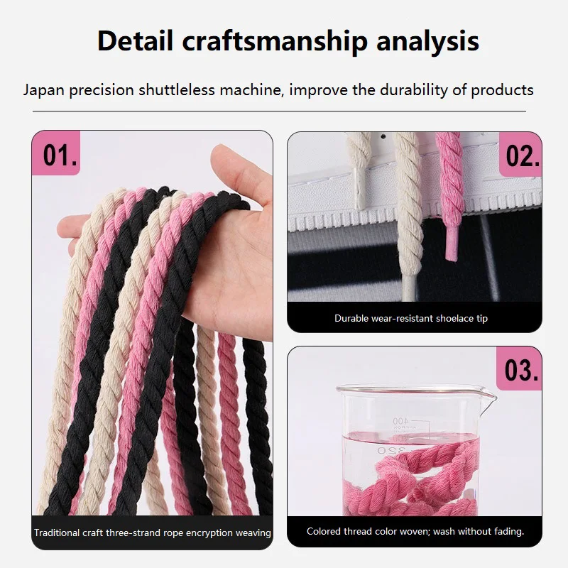 WANYI Veters Fluffy 2 paar 1 cm breed, veters, pluche, 100 cm, fluffy, vervangende veters voor sneakers, schoenen, Roze, 80