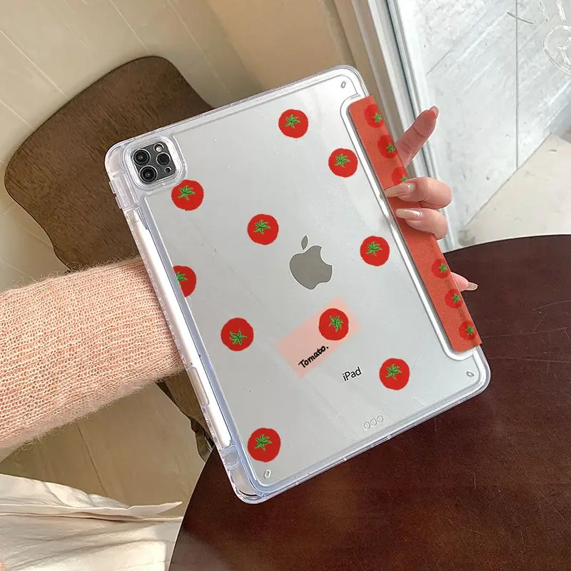 Red  Case with Pencil Holder