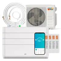 36K BTU 4 Zone 9K 12K BTU 21.5 SEER2 Mini Split Air Conditioner Work with Alexa 1