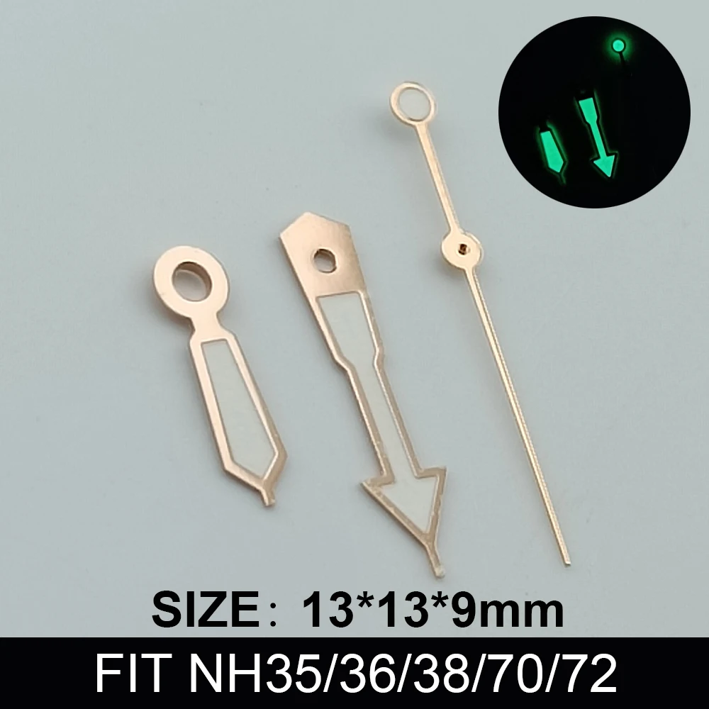 Watch Accessories NH35 NH36 Green Luminous Watch Hands for Automatic Movement watch accessories Watch Parts For Wristwatches