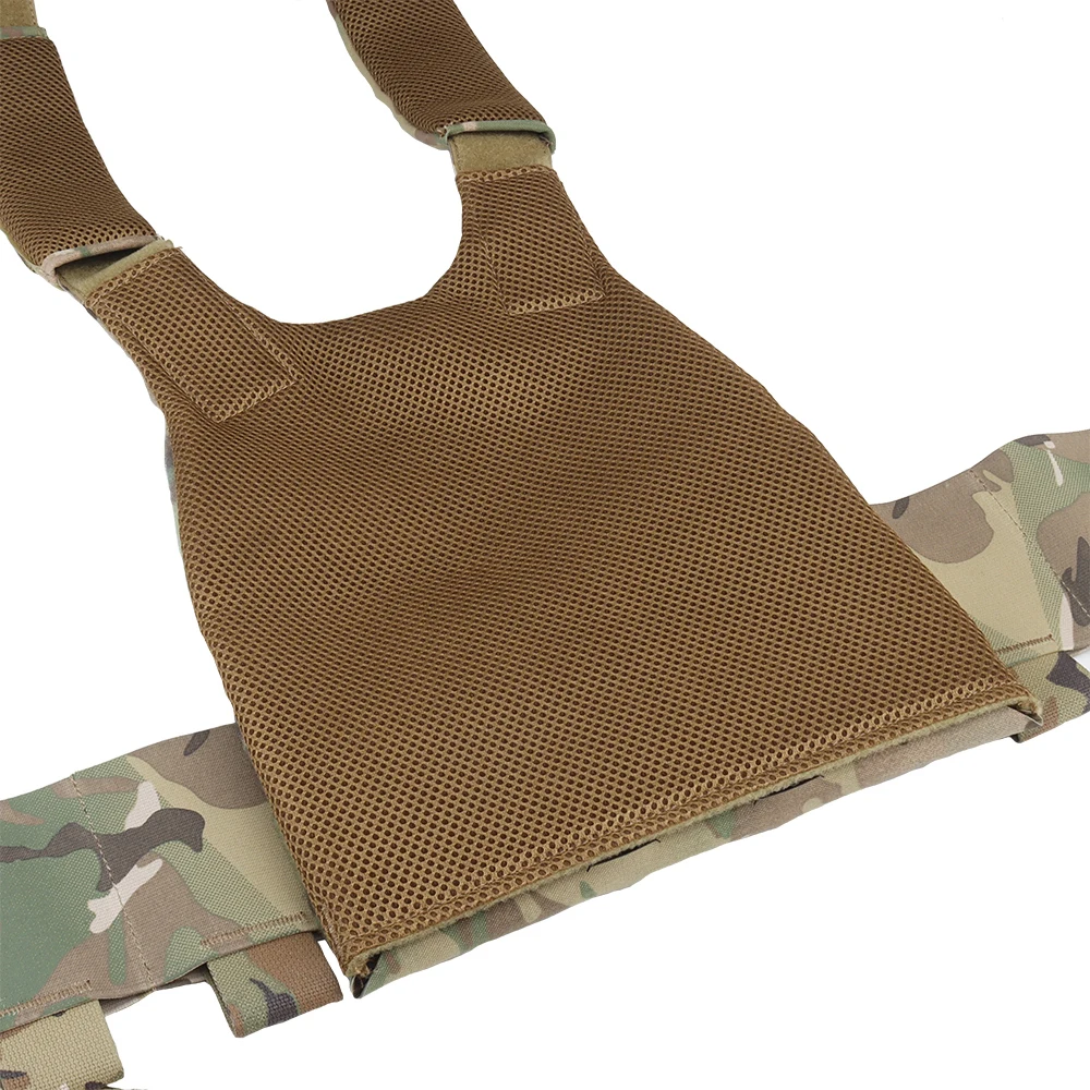FCPC Tactical Vest Minimalistic Multi-Mission Plate Carrier  25MM Buckle Padded Shoulder Strap Hunting Vest