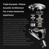 TRN SHELL Four-Unit Dynamic Driver Planar Hybrid IEM Earphones with Premium Silver-Plated Hybrid Cable 6