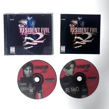Dispositivo di Lettura Diretta per Console PS1, Compatibile con Serie Resident Evil, NTSC U/C, Copia di Giochi Retro su DVD con Manuale