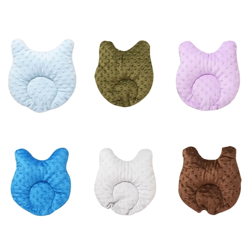 

Soft Supportive Baby Pillow Cotton Pillow for Car & Stroller for Proper Postures & Comfortable Sleep for Boys Girls