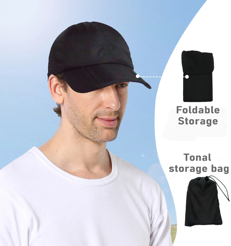 Outfly Foldable Men Baseball Cap 