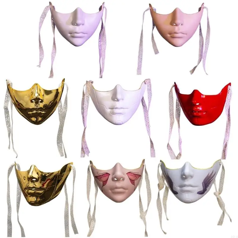 Elegant Masquerade Beauty Half Face Party Mask