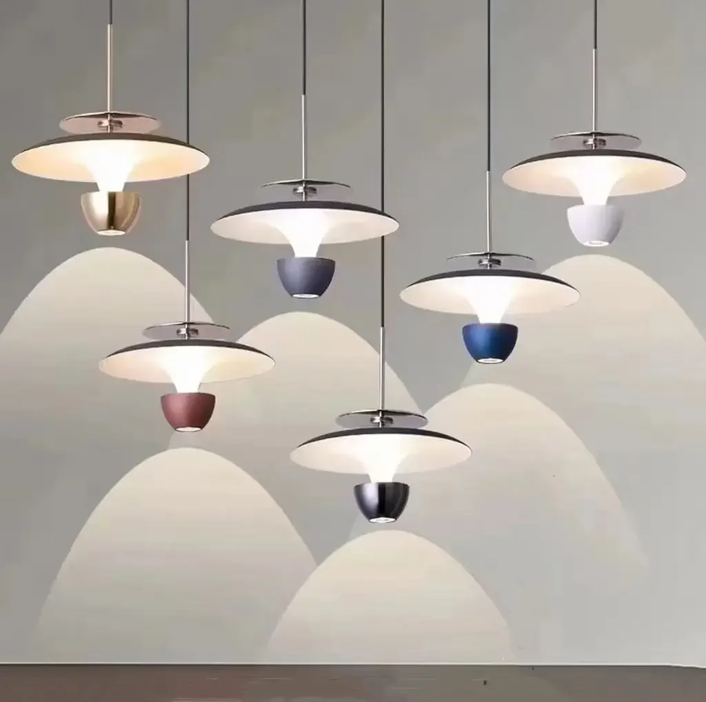 

Lamp Modern LED Pendant Light Fixtures Colourful Ceiling Light Fixture Hanging Chandelier Kitchen Island Dining Room Bedroom Hal