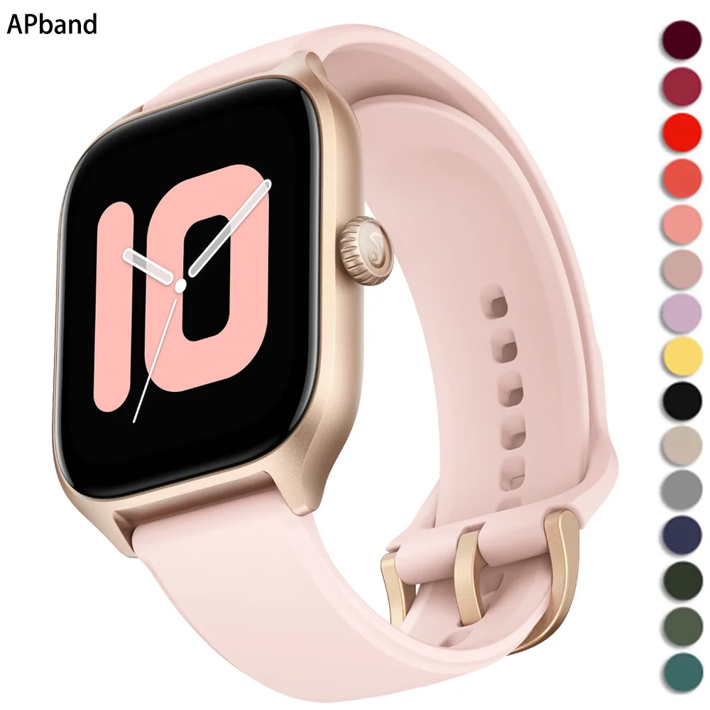 BDIG 10PCS Cinturini per Aazfit Band 7 Watch, Braccialetto in Silicone